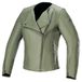 Alpinestars Alice veste de moto en cuir pour femme vert taille 40