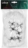 Boland Spinrag met spinnen 100 g wit