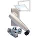 Comtra - Fenêtre à guillotine Mistral 5 M Standard Argent Boxmis050st