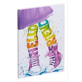 Pagna 20364-15 Vriendenboek Hello Pink 60S