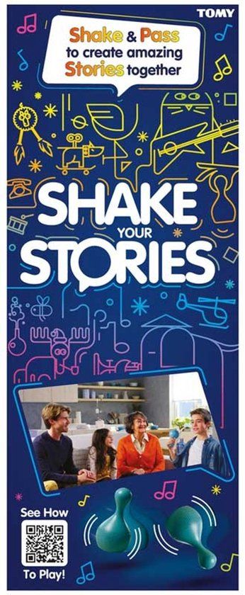 Tomy Shake Your Stories - Familiespel voor kinderen