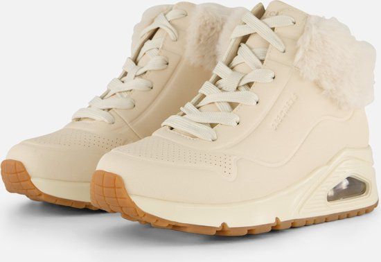 Skechers Uno-Fall Air Meisjes Sneakers - Creme