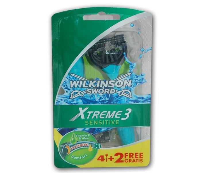 Wilkinson Xtreme 3 Sensitive Wegwerpscheermesjes 6 stuks