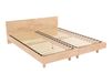 Lits jumeaux bois massif avec têtes Twin - 80x190 80x190 Brut (sans vernis)