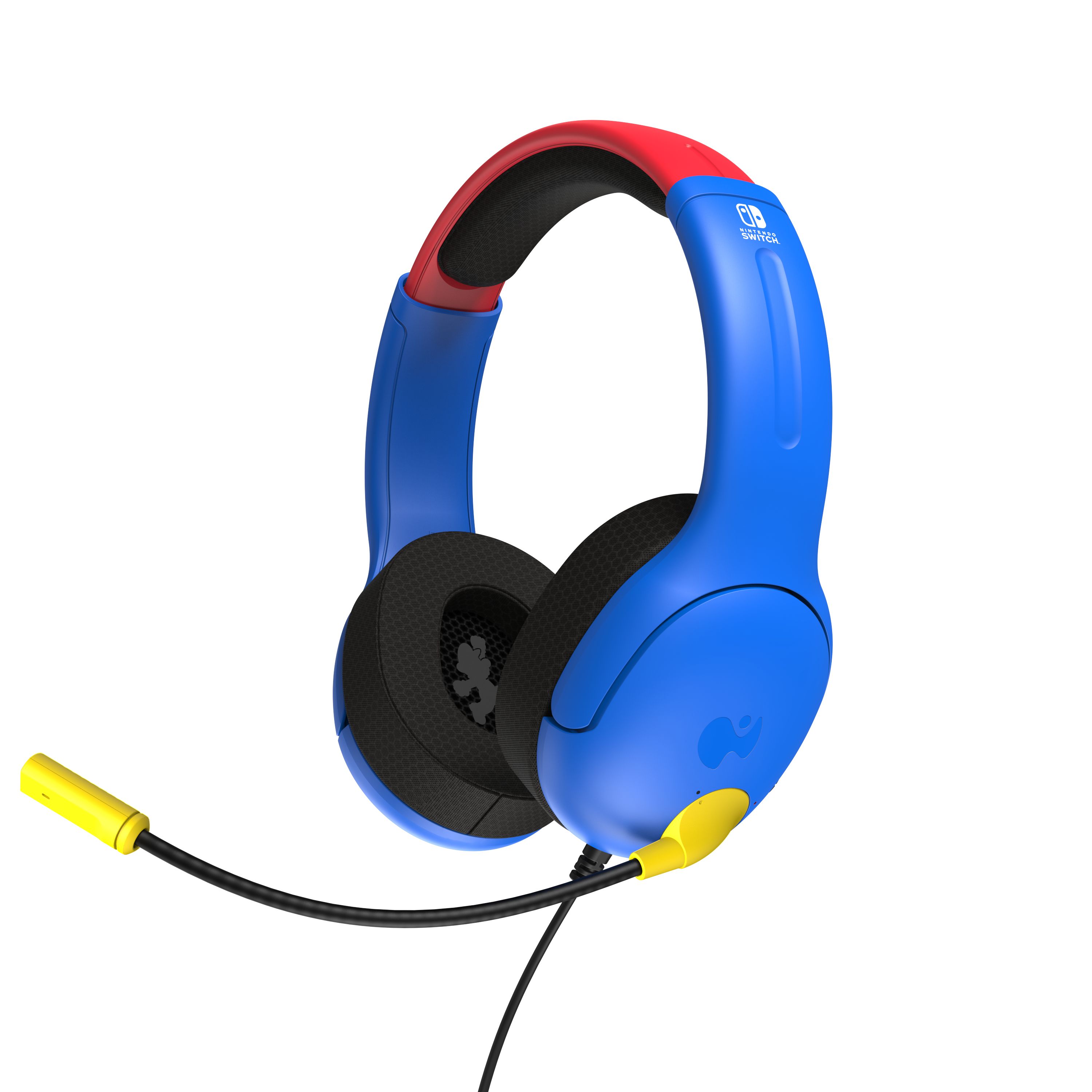 PDP Gaming LVL40 Airlite - Gaming Headset - Nintendo Switch - Mario Dash - Blue/Red