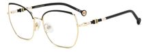 Carolina Herrera Lunettes De Vue Femme Noir Papillon 56mm
