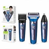MY2 TEC 3-in-1 Elektrische Haarkapper Scheerapparaat Neushaartrimmer Oplaadbare Baardverzorgingsset Voor Mannen Multifunctionele Haartrimmer
