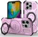 Selected by GSMpunt.nl Hoesje geschikt voor Apple iPhone 16 Pro Max | Compatibel met MagSafe / Qi2 | 360° Draaibare Magnetische Standaard | Back Cover Kickstand Ring | Roze