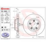 BREMBO Disque de frein (09.C882.11)