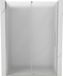 Mexen Velar porte de douche coulissante 150 cm, givre, nickel brossé