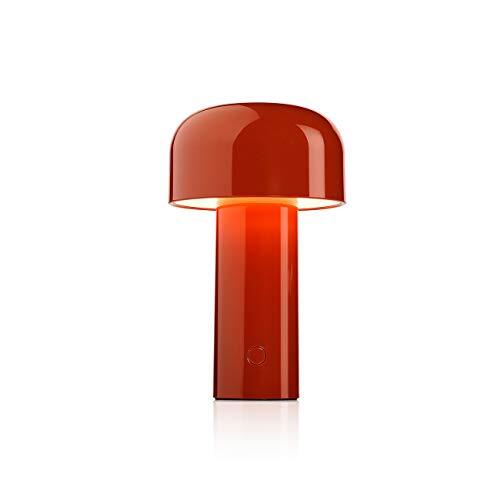 Flos Bellhop batterij, polycarbonaat, rood, 12,5 x 21 cm