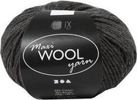 Creativ Company Wolgaren donkergrijs mix - breigaren 125m 100g