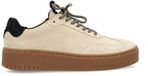 Sacha - Dames - Beige suède sneakers - Maat 42