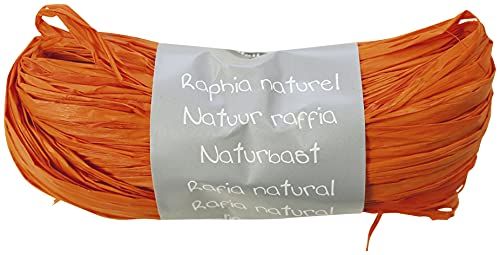 Clairefontaine Raffia Ball - 50g - Orange - 196058C