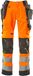 Mascot Safe Supreme Pantalon avec poches holster 15531-860 - orange fluo/gris anthracite foncé - C60 - 90