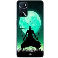 Oppo Hoesje Roronoa Zoro Driedubbel Zwaard Volle Maan