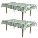 Beistle Big Bucks Tablecovers, 54” x 108”, 2 Pieces – Plastic Table Cloth, Casino Theme Party Decorations, Casino Themed Party Supplies, Money Party Decorations, Dollar Bill Table Cloth