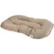 Love Story, Kussen vlok van corduroy polyester 117 x 72 x H 5 cm Crafty Hazelnoot