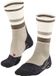 FALKE TK2 Explore Compressie Trekking Sokken Dames Beige Melange 39/40