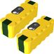 iRobot 2 pièces 14,4V 4500mAh Ni-MH batteries pour l'aspirateur iRobot Roomba 500, 600, 800, 900, type R3