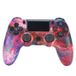 PlayStation Manette de jeu sans fil pour PS4 Joystick avec haut-parleur et prise casque stéréo - Rouge Ciel étoilé