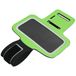 Ultrasport armband case / neoprene upper arm purse with phone slot and a robust Velcro for a secure fit – sports phone case for men and women, in 5 colours and for 3 phone sizes, 5 Inch, Green