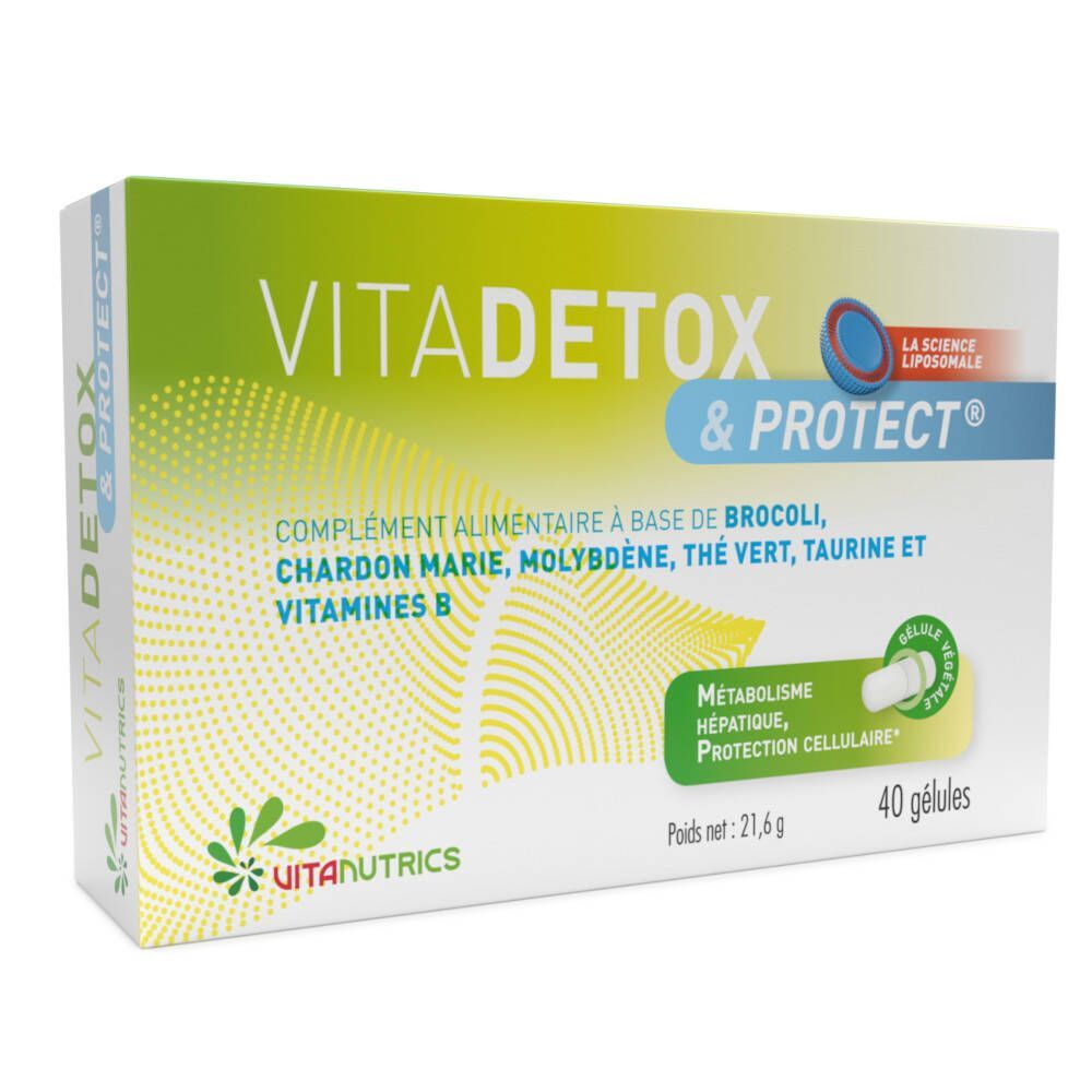 Vitanutrics Vitadetox & Protect 40 capsules