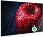 Merkloos / Sans marque Appel Poster - Fruit - Waterdrops - Modern Wall Art - 60x40cm