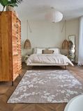 Louis De Poortere Wasbaar Binnen & Buiten Vloerkleed - 140 x 200 cm - Sakura Morning Mist - Laagpolig Tapijt - Gerecycled PET - Made in Belgium - Circulair