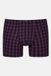Mey Long Shorty Serie Lumber Grid Yacht Blue Heren Katoen/Elastaan Gestreept XL