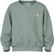 NAME IT NMFVALLENE LS RLX SWEAT UNB Meisjes Sweatshirt Groen 104