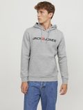 JACK & JONES JJECORP OLD LOGO SWEAT HOOD NOOS Heren Trui - XL - Grijs