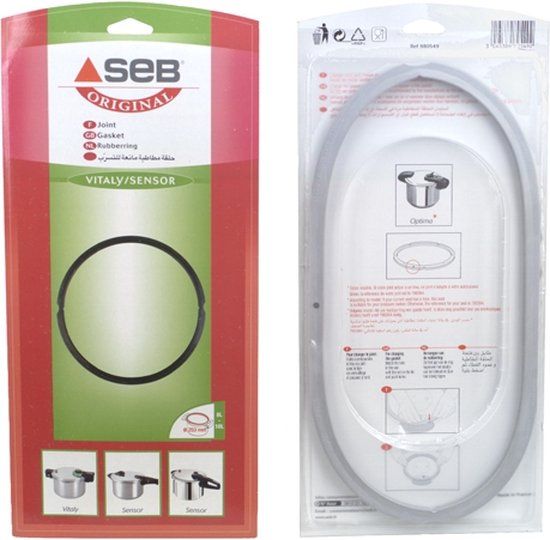 SEB Snelkookpan Afdichtingsrubber 8L / 10L - 980549