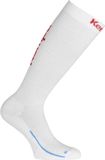 Kempa Sok Lang - sportsokken - wit/rood - Unisex