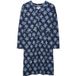 White Stuff Tammy Coton Jersey Robe Marine Taille : 20 | Robes Chemises Outlet | Femme | Bleu