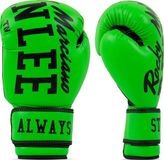 Benlee Chunky B Bokshandschoenen van kunstleer, 8 oz, Neon Green