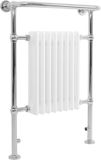 MonsterShop Monster Group BV Klassieke badkamer radiator - 950x660 mm - wit - handdoekrek