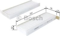 Bosch Interieurfilter 1 987 435 026 | M5026