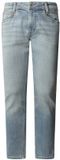 Pepe Jeans Heren Jeans Broeken Tapered Fit Blauw 34W / 32L Volwassenen