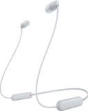 Sony WI-C100 - Draadloze in-ear headset - Wit