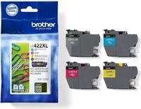 Brother Verpakking met 4 inktpatronen LC422XLVAL