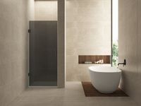 Wiesbaden Less nisdeur 800 x 2000 x 8 mm nano rookglas/gunmetal
