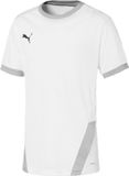 Puma Sportshirt - Maat 116 - Unisex - Wit, Grijs
