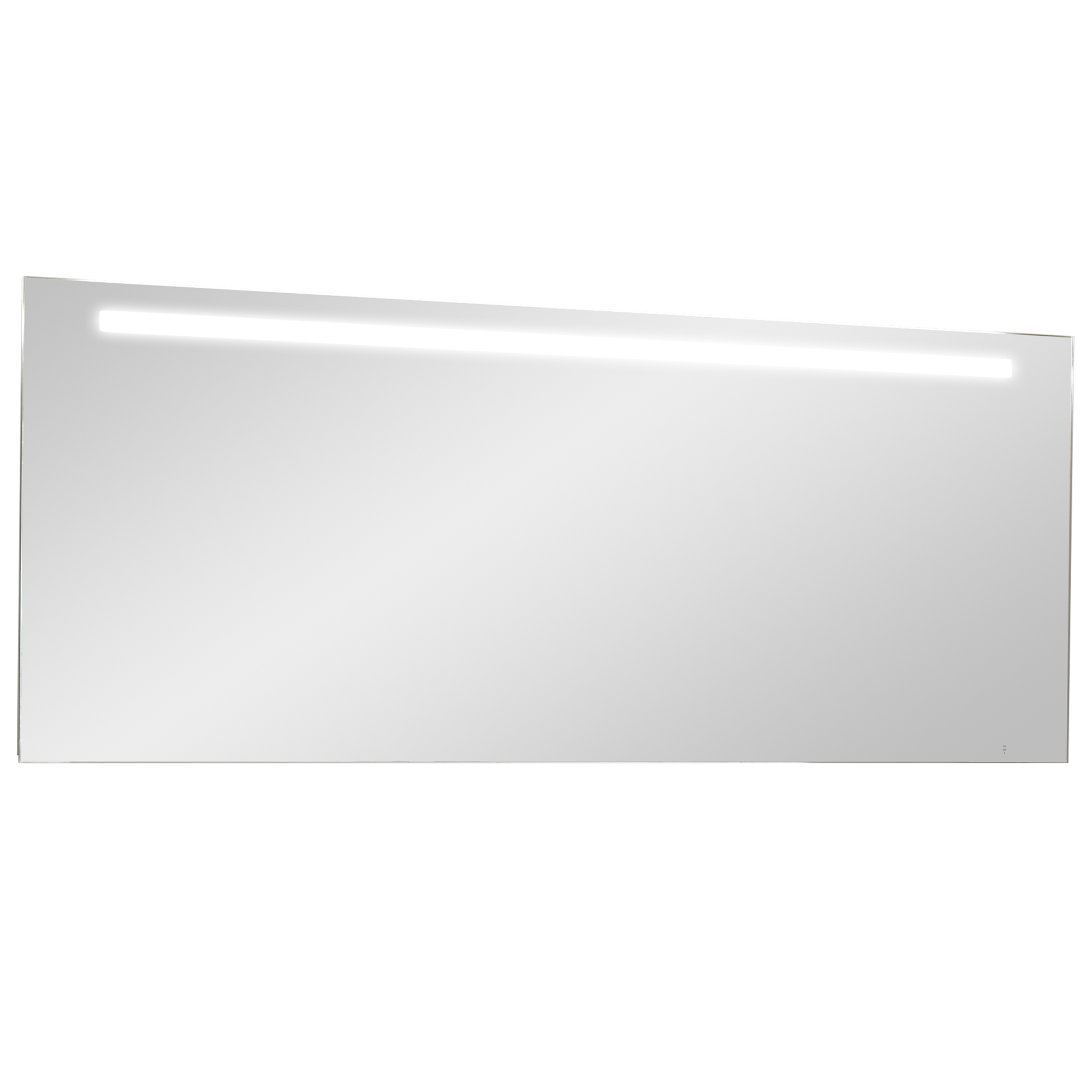 Storke Lucio rechthoekig badkamerspiegel 170 x 65 cm met spiegelverlichting en -verwarming
