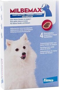Elanco Milbemax Kauwtablet Hond - Anti wormenmiddel - 4 stuks