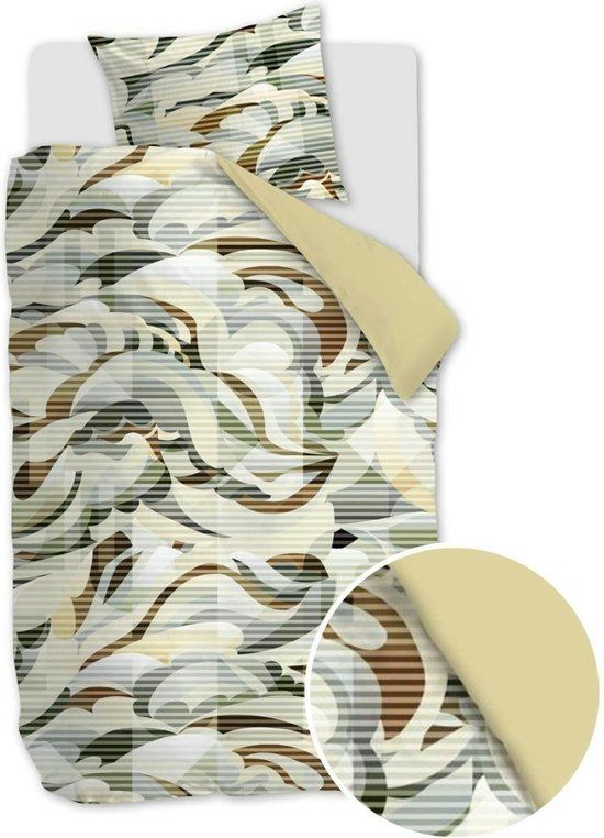 Kardol Villanueva Dekbedovertrek - Eenpersoons - Beige