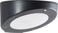 Brilliant Bardum - Buiten wandlamp - LED 3W - Solar - 520 lm - 4000K - Sensor - IP44 - Zwart
