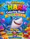 The Ultimate Shark Coloring Book for Kids Ages 4–8: Big Easy Coloring Pages with Amazing Shark Facts and Ocean Adventures