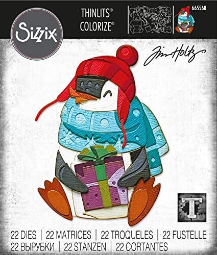 Sizzix Thinlits stansset 22PK Eugene, inkleuren door Tim Holtz, 665568