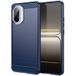 OnePlus Coque pour OnePlus Nord CE5 5G - housse etui silicone gel carbone + film ecran - BLEU FONCE